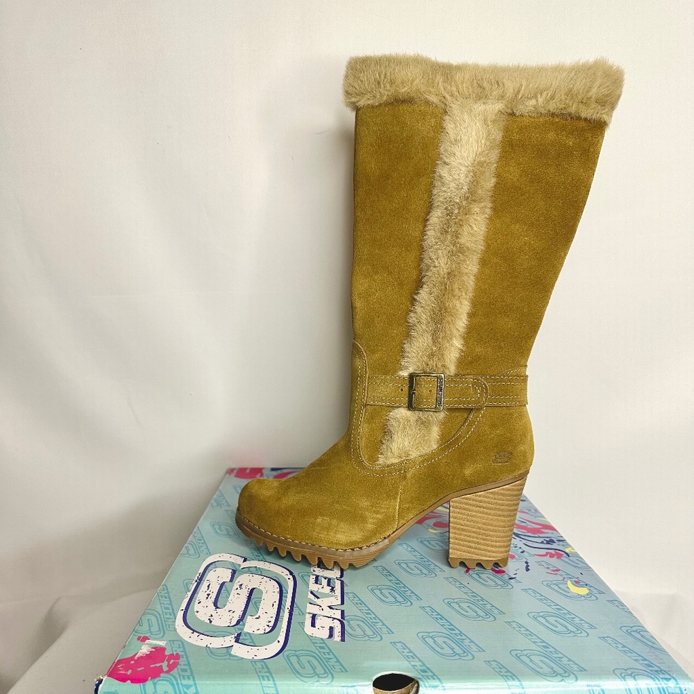 Skechers Tall faux-fur boots